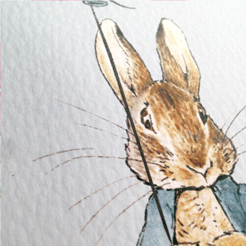 Details about   Personalised Peter Rabbit Alphabet Name Birth Nursery Print ChristeningUNFRAMED 