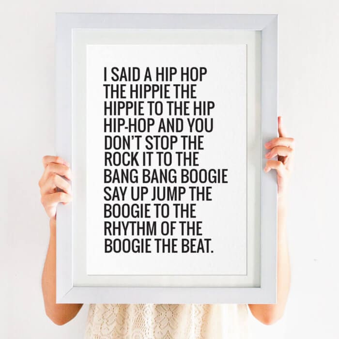 Hip Hop Print