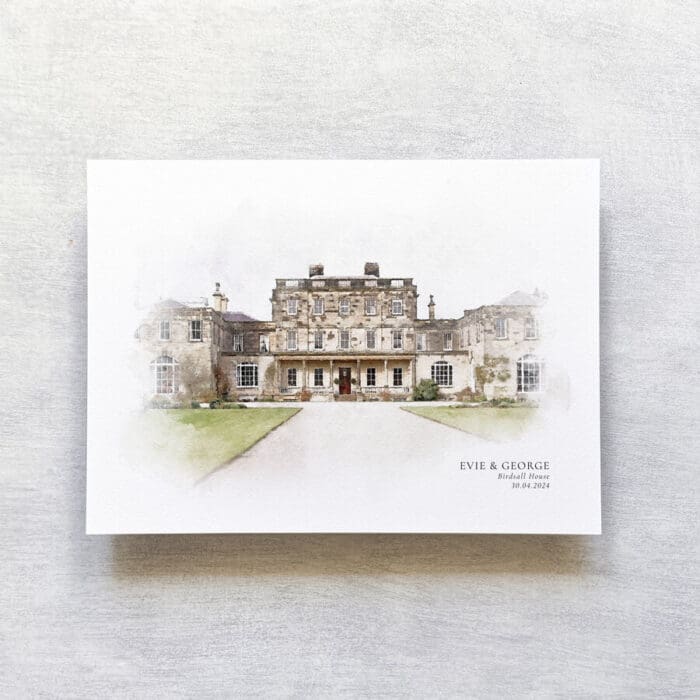 personalise venue print