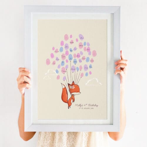 Fingerprint Guest Book Print