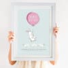 Personalised Baptism Balloon Print