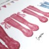 personalised welly print