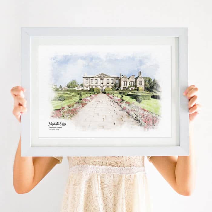 wedding venue print