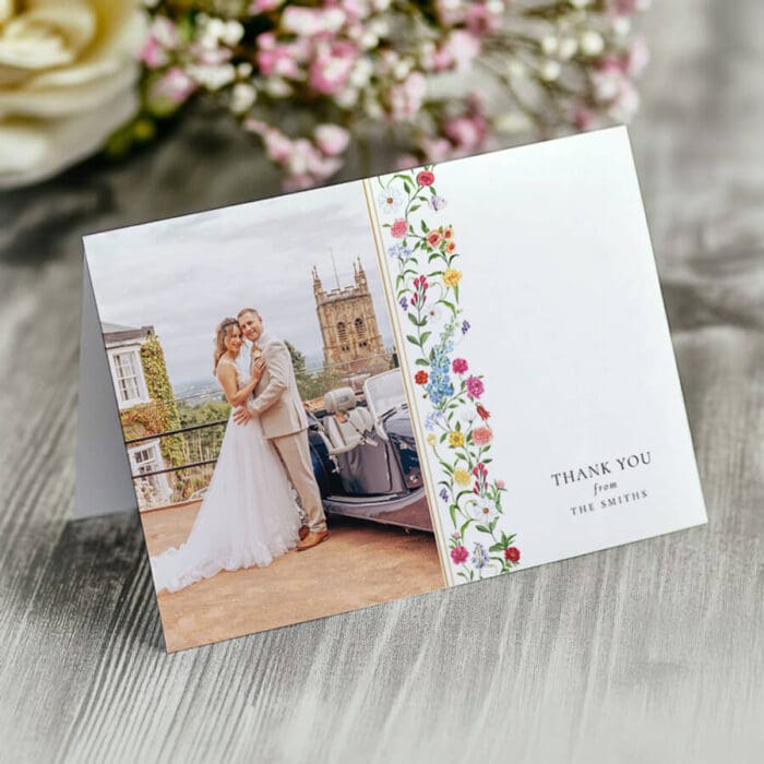 FLORAL THANK YOU CARDS