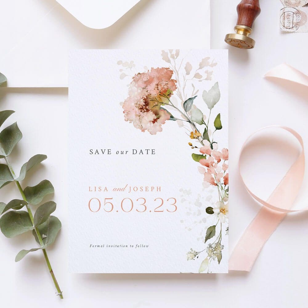 Save the date invitations