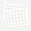 wedding stickers sheets