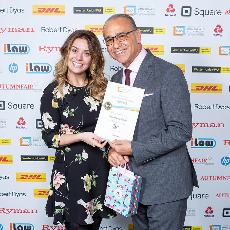 Createdbymagic-Theo-Paphitis-SBSWinner Theo Paphitis SBS Event 2020