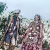 indian couples wedding portrait print