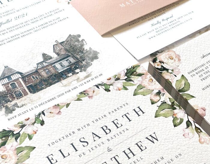 Custom Wedding Stationery, Personalised Wedding Stationery
