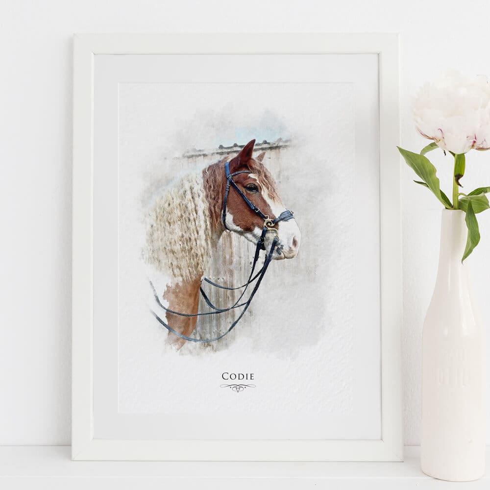 Pet Memorial Portrait Print - Image 8