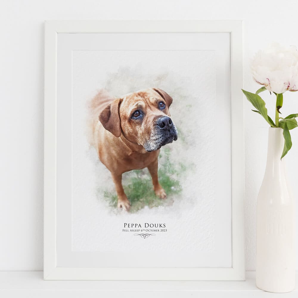 Pet Memorial Portrait Print - Image 11