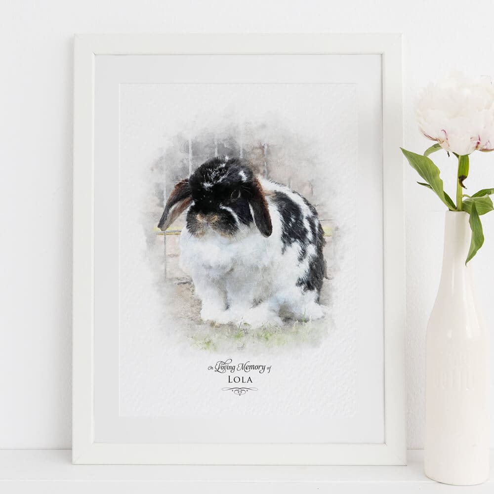 Pet Memorial Portrait Print - Image 9