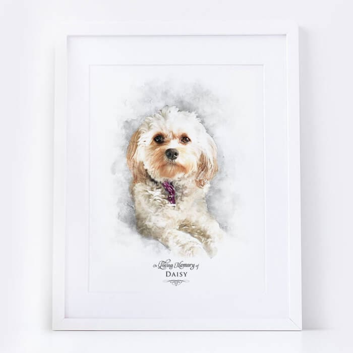 Pet memorial Portraits