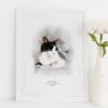 Pet Memorial Gift - In loving Memory Portrait Print - Image 6