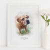 Pet Memorial Gift - In loving Memory Portrait Print - Image 10