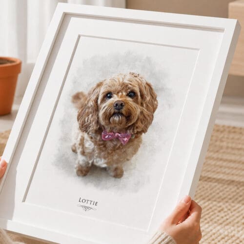 Personalised Pet Portrait Print