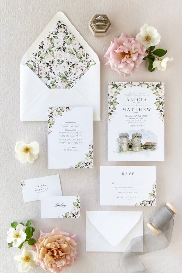 sage and blush wedding collection