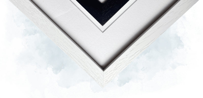 Professionally framed personalised artwork from Created by Magic