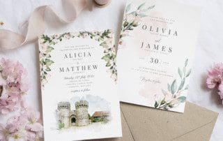 Custom Wedding Stationery, Personalised Wedding Stationery
