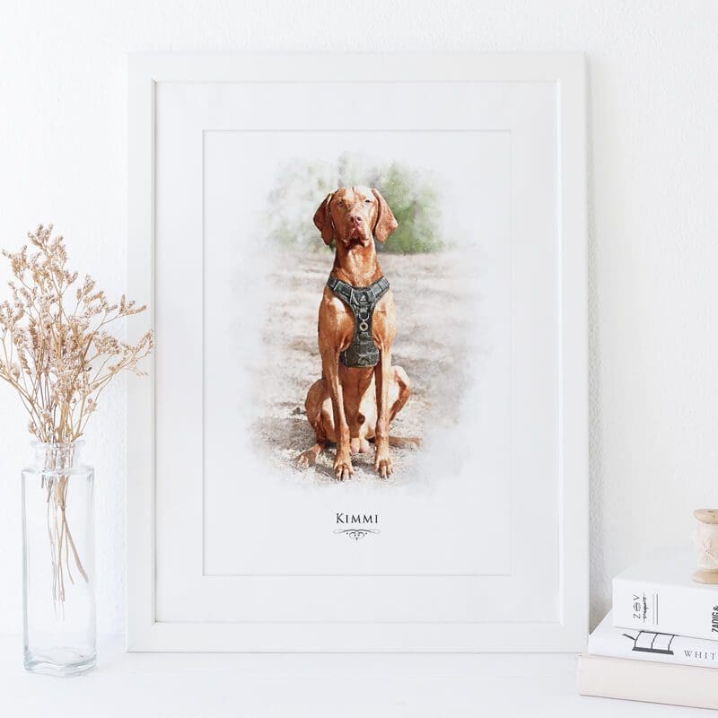 Personalised Pet Portrait Print - Image 8