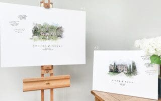 A unique wedding guest book alternative