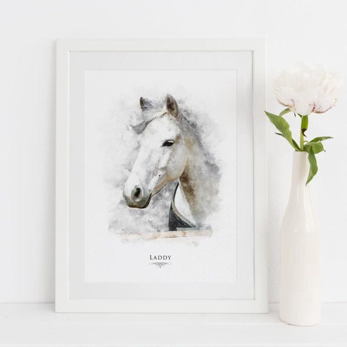 Personalised Horse Portrait Print - Image 7