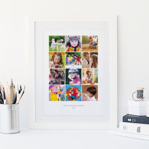 Insta Family Photo Collage Print