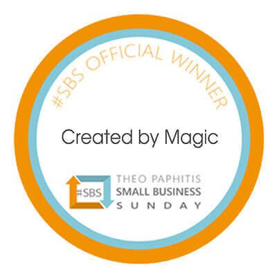 sbs-winner-award Theo Paphitis Small Business Sunday – #SBS Award