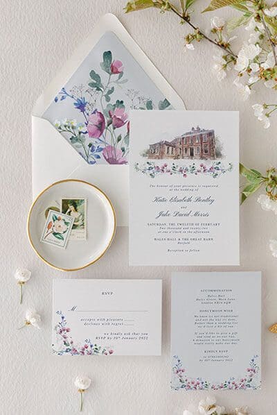 wildflower wedding collection