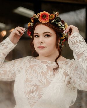 katherine-and-her-camera Bohemian Bride