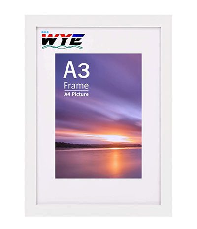 white picture frame from amazon