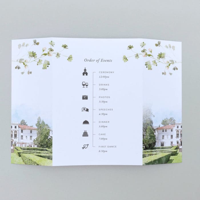 gatefold invitations