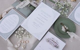 Wedding invitations for Hale Park Weddings
