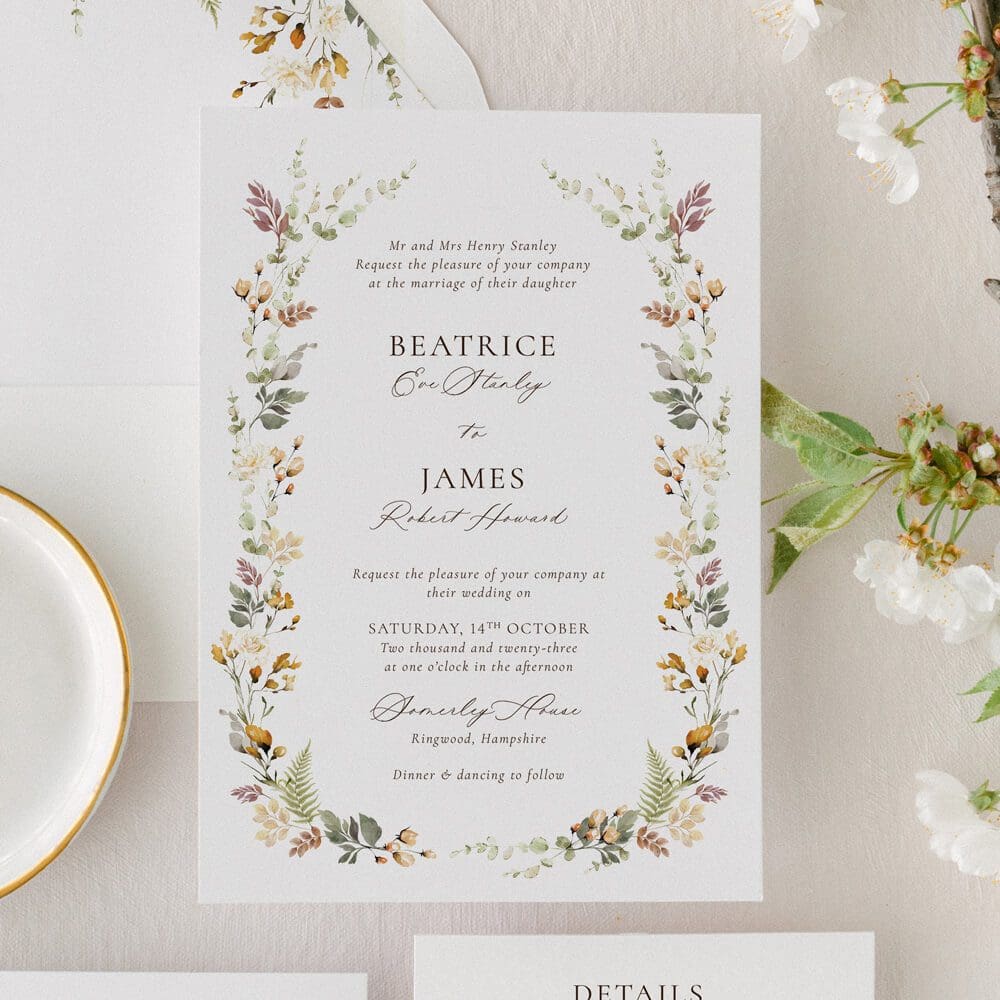 wedding stationery