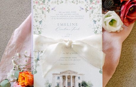 Floral Extravaganza Wedding Invitations