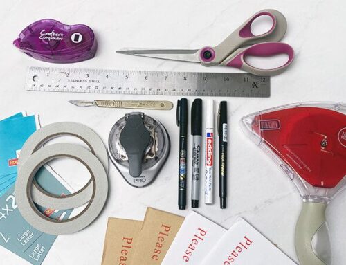 Essential Tools for Wedding Invitation Assembly