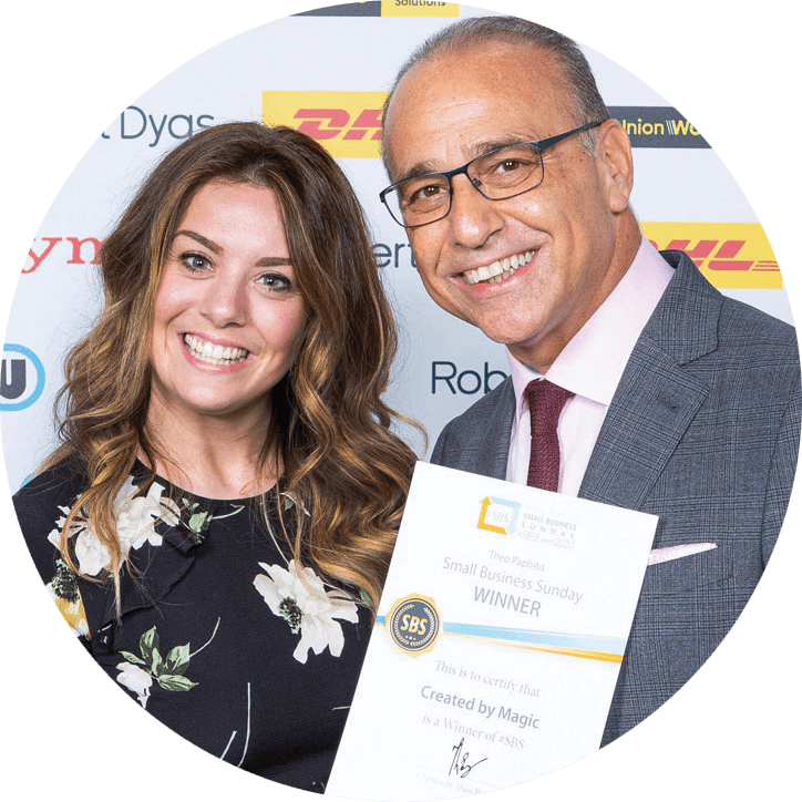 Created by Magic Theo Paphitis SBS award winner