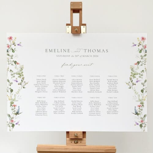 Wedding Table Plans