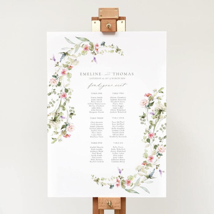 Floral Extravaganza Table Plan - Image 3