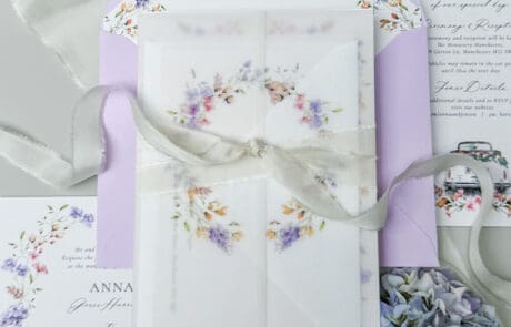 Lilac Wedding Invitations