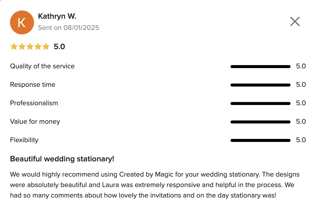 customer review