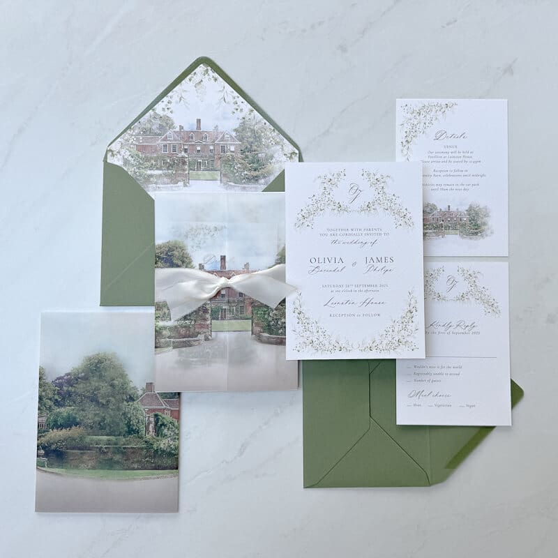 lainston house trusted wedding stationery supplier