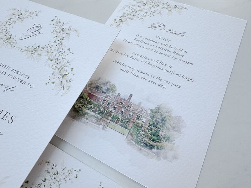 lainston house trusted wedding stationer