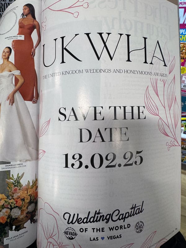 weddings-and-honeymoons-magazine-ukwha weddings and honeymoons ukwha save the date