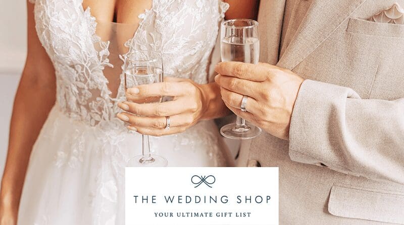 The wedding shop gift registry