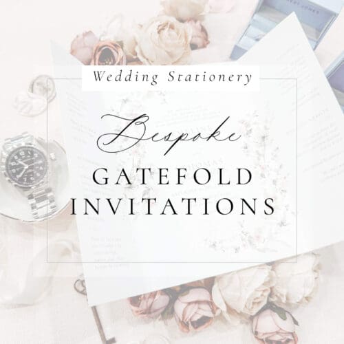 Bespoke Gatefold Wedding Invitations