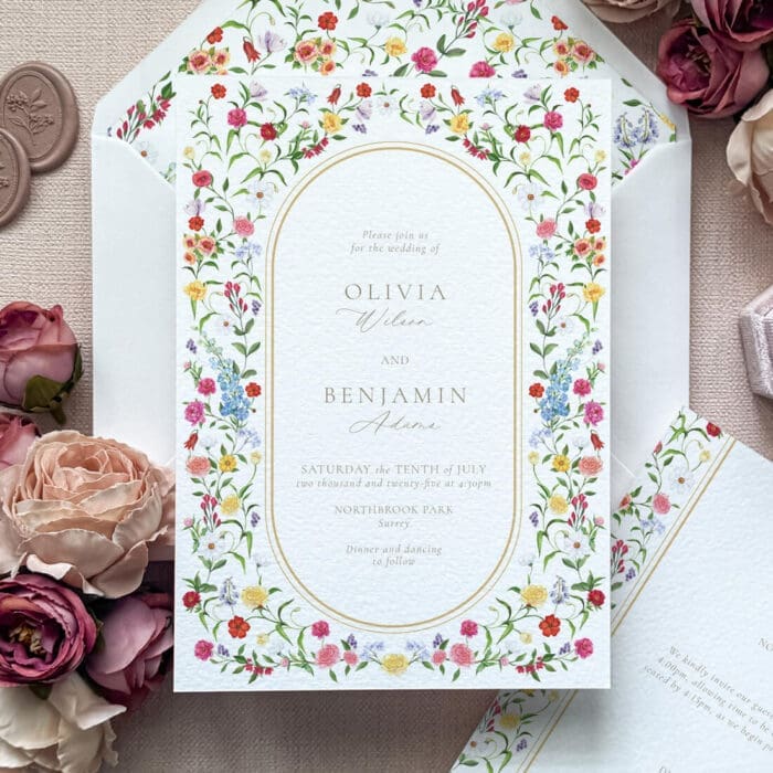 Floral Wedding Invitations