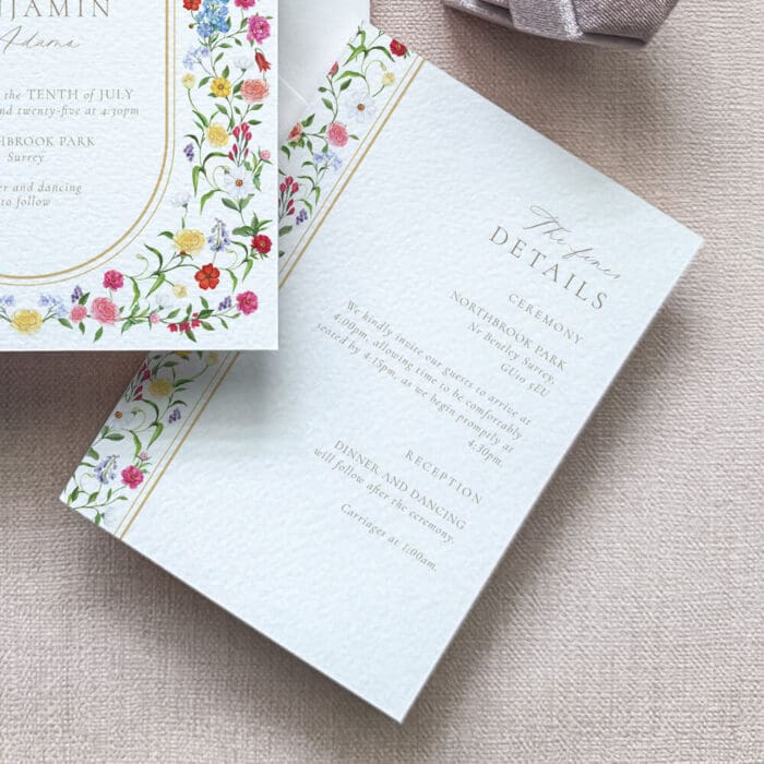 Floral Wedding Invitations - Image 5