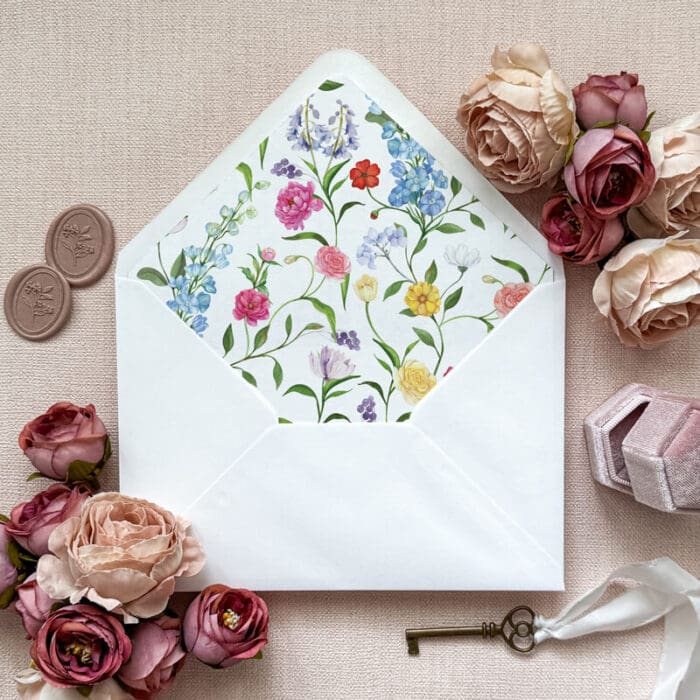 Floral Wedding Invitations - Image 4