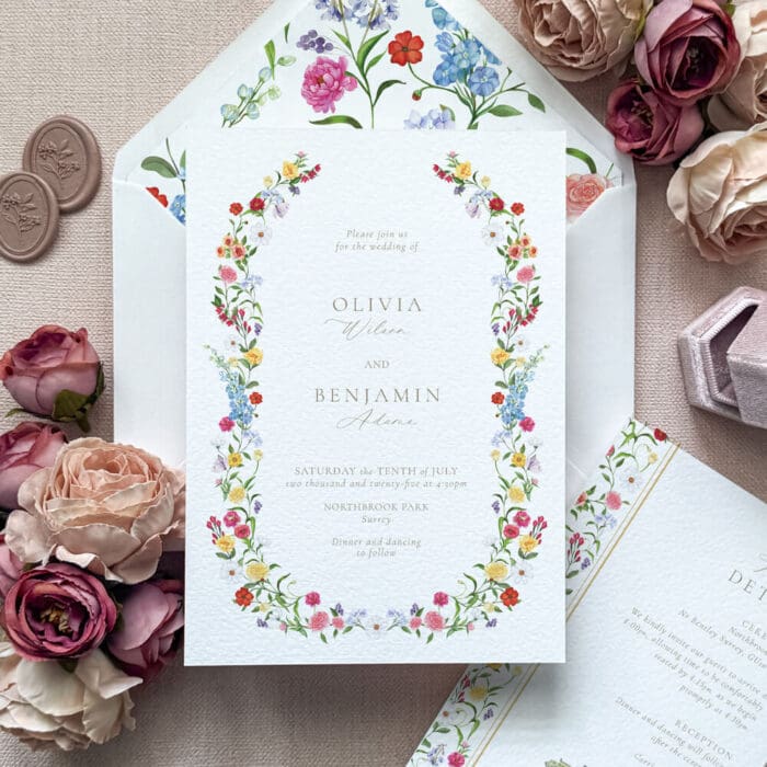 Floral Wedding Invites